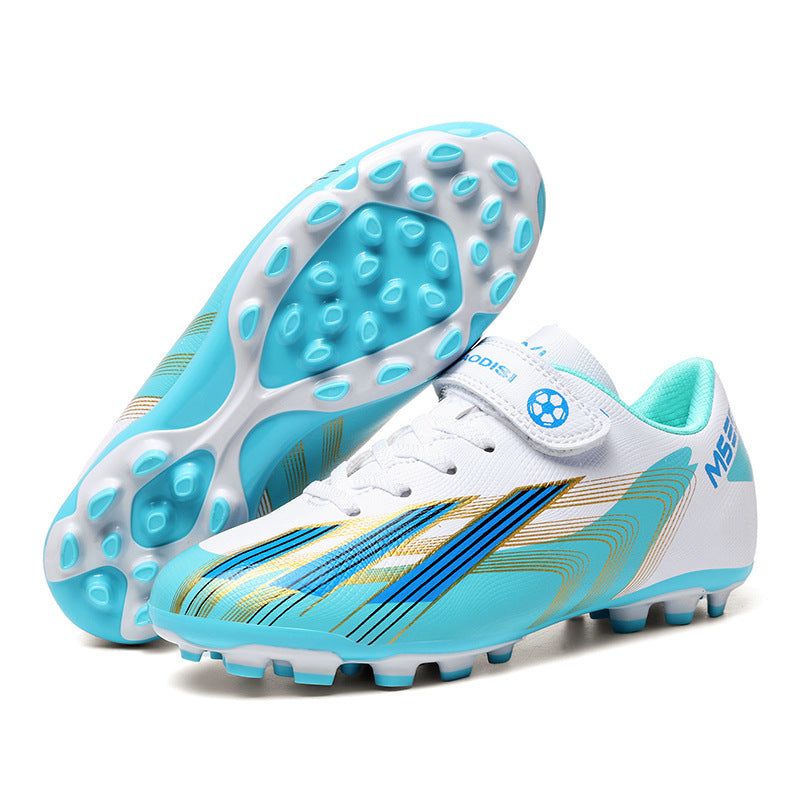 Professional Breathable Kids Soccer Cleats Non Slip Training Shoes