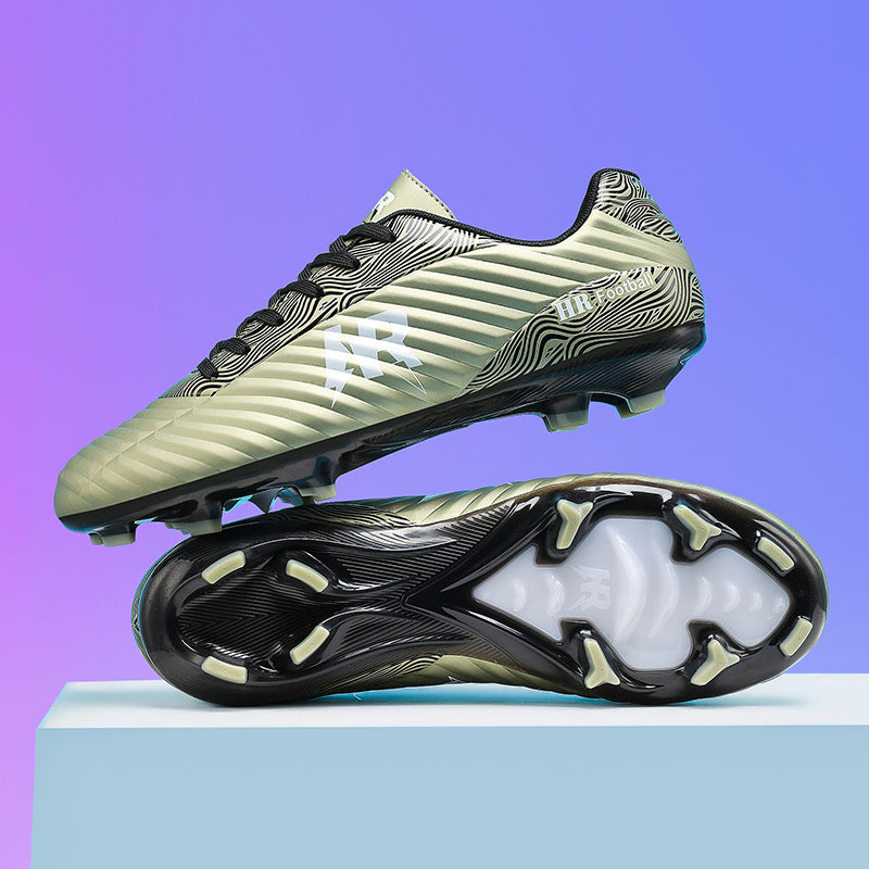 Professional Low Top Soccer Cleats for Men and Kids Long Studs Grass Training Football Shoes