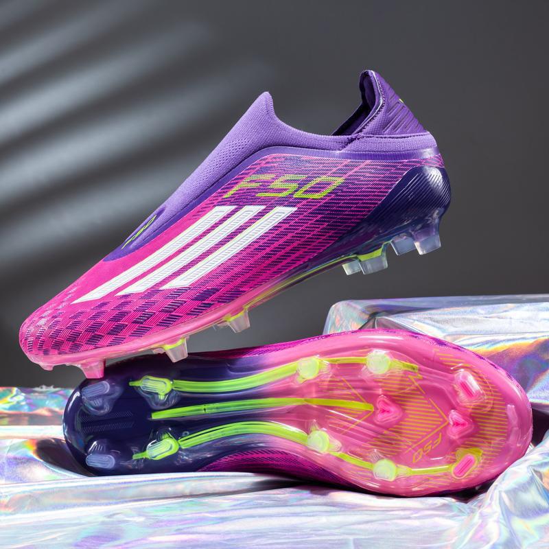 Men Low Top Soccer Cleats AG Turf Studs Professional Training Shoes