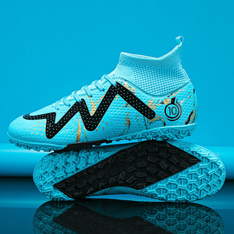 Men Professional AG Soccer Cleats Training Turf Football Shoes