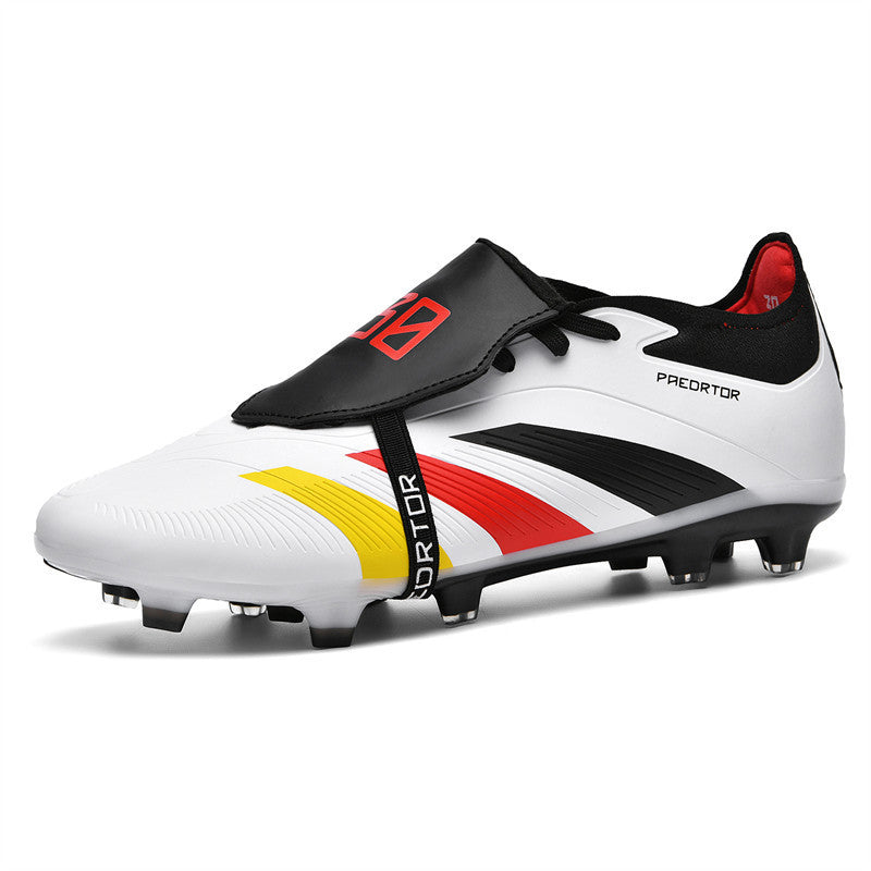 Men Seamless Fly Knit Soccer Cleats Professional FG AG Training Shoes