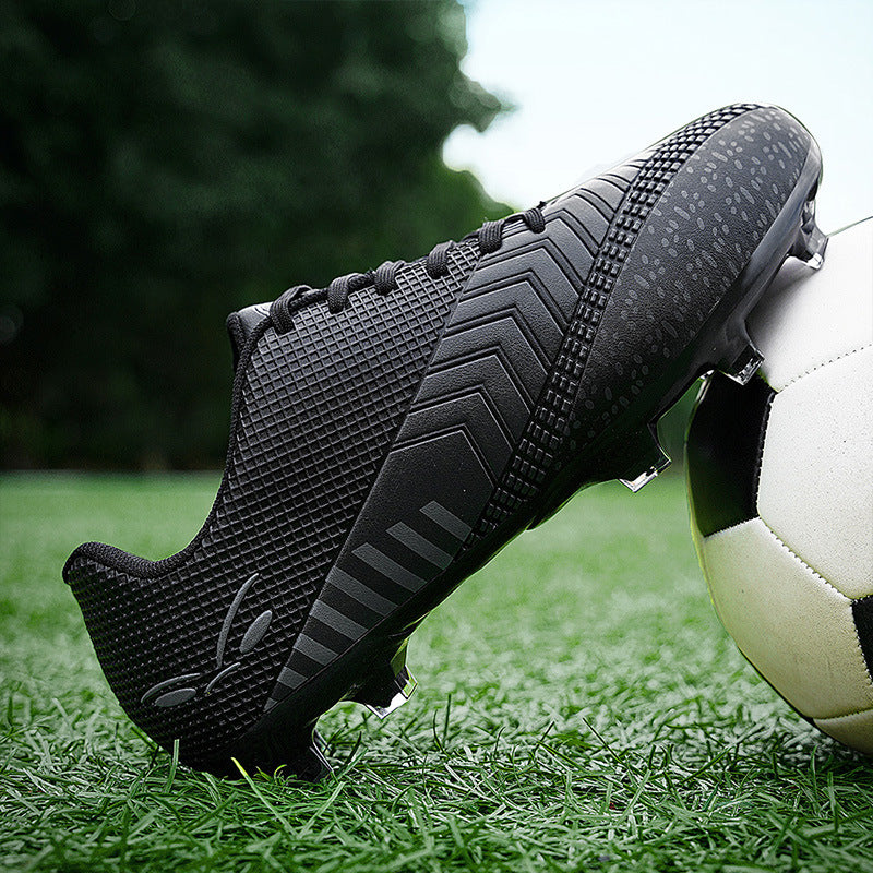 Professional High Top Firm Ground Soccer Cleats for Kids and Youth