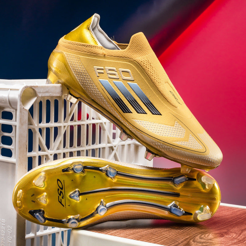 Superlight Pro Speed Soccer Cleats - Breathable Flyknit Athletic Football Boots for Kids & Adults