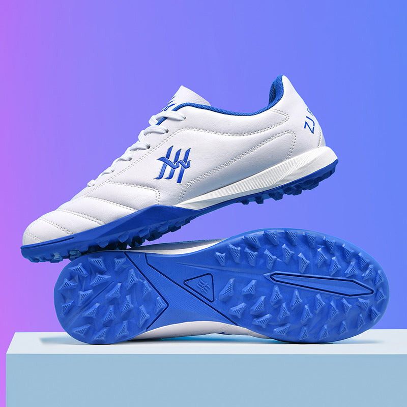 Men High Top Professional Soccer Cleats Breathable Knit Youth Training Football Boots