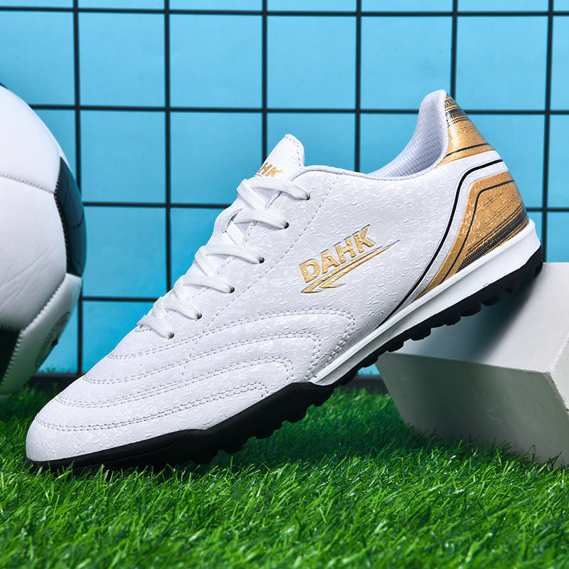 2026 Professional Soccer Cleats for Men & Kids | Breathable Training Football Boots | Non-Slip TF/FG Studs for Turf & Grass