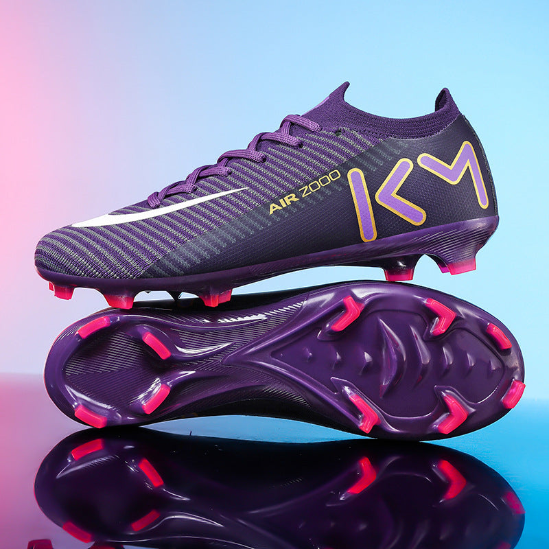 Professional Soccer Cleats for Men Women and Youth High Performance Firm Ground Training Shoes Athletic Football Boots